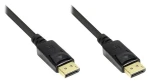 Good Connections DP1.2 čierna / Prepojovací kábel / DisplayPort-DisplayPort / 2 m / 2560x1600 60Hz (4810-020G)