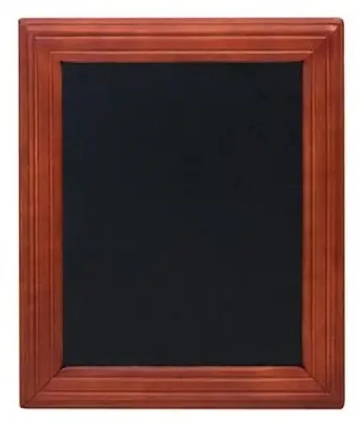 Securit Universal Tabuľa na popis kriedou mahagóny / Nástenná tabuľa / 30x40 cm / Lakovaná (WBU-M-30)