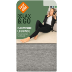 Dámske bavlnené legíny NUR DIE BAUMWOLL LEGGINGS - NUR DIE - sivé L