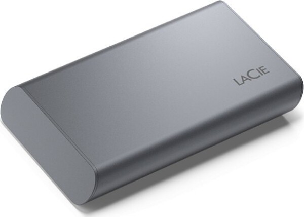 LaCie Mobile SSD Secure Technologia Thunderbolt 500 GB USB Type-C 3.2 Gen 2 (3.1 Gen 2) Sivý
