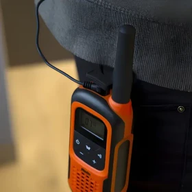 Alecto FRH-10 DUO / Náhlavná súprava / Airtube / 2,5 mm jack / PTT/VOX (FRH-10 DUO)