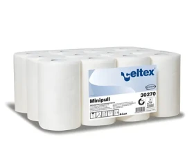 Celtex Lux Mini rolka biela / Papierové uteráky / 12 ks / 72 m (30270)