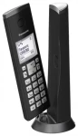 Panasonic KX-TGK210FXB čierna / DECT bezdrôtový telefón / 3-riadok. displej / LED indikátor (KX-TGK210FXB)
