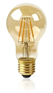 Nedis SMART LED žiarovka s vláknom / Žiarovka / Wi-Fi / E27 / A60 / 500 lm / 5 W (WIFILF10GDA60)