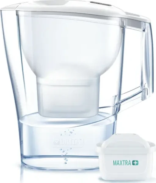 Brita Aluna biela / Filtračná kanvica na vodu / 2,4 l / filter Maxtra Pro Pure (1052801)