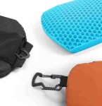 Mosh Kamper podložka na sedenie – oranžová/čierna