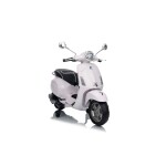 Mamido Detský elektrický skúter Vespa ROMA biely
