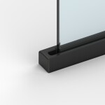 Sprchová zástena SAT Walk-In so stieracou lištou 110 cm SATWISL110C SATWISL110C