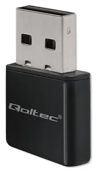 Qoltec 56986 / WiFi adaptér USB / Nano / 802.11n / 300 Mbps (56986)