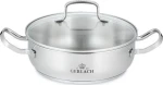 Gerlach Simple Hrniec s pokrievkou 24 cm (2 l) / nerezová oceľ (GERNK332-24-2L)