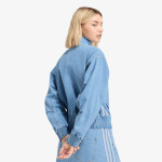 Bunda adidas Stadium Washed Denim Loose Fit Jacket Crystal Sky S