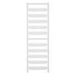 Weidmüller 1248810000 SFX 10/60 S MC NE WS značenie káblov Druh montáže: káblové spony Potlačiteľná plocha: 11 x 60 mm biela Počet markerov: 50 50 ks; 1248810000