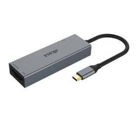 Akasa AK-CR-09BK card reader 3v1 strieborná / čítačka kariet 3v1 / USB-C / MicroSD / SD / CF (AK-CR-09BK)