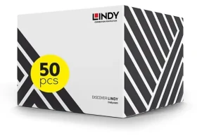 Lindy Cat6 sivá 3 m / Patch kábel S/FTP / RJ-45 / 50 ks / 250 MHz (47853)