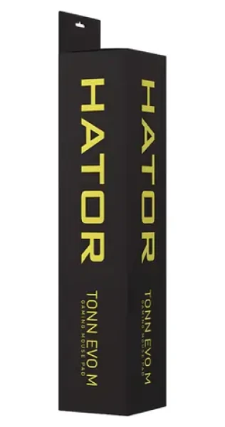 Hator Tonn EVO M žltá / Herná podložka pod myš / 360 x 300 mm / 4 mm (HTP-024)