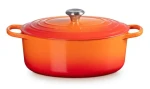 Le Creuset Signature Oválny hrniec s pokrievkou 31 cm oranžová (21178310902430)