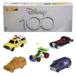 Mattel Hot Wheels Prémiový angličák 100. výročie Disney 5ks