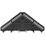 Weidmüller 1173710000 skratovacia prepojka 9.20 mm pružinové pripojenie čierna 20 ks; 1173710000