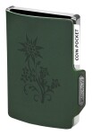 Kožená mini peňaženka Mondraghi Silhouette Edelweiss Green