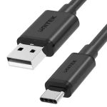 Unitek Y-C481BK čierna / Kábel / USB-A - USB-C / 0,5 m / 3 A (Y-C481BK)