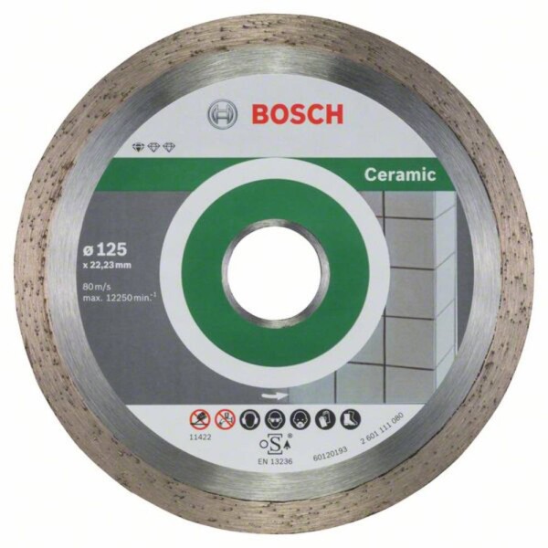 Bosch Accessories 2608603232 diamantový rezný kotúč Priemer 125 mm 10 ks; 2608603232