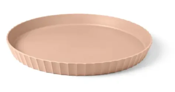 BlimPlus Atena Tácka guľatá M pink sand / Tácka / priemer 30 cm / bez BPA (VS005-00000M-335)