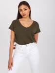 Tričko RV TS 4832.40P khaki XL