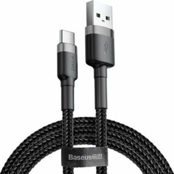 Baseus CATKLF-AG1 Kábel USB-A (M) - USB-C (M) 0.5 m čierna (CATKLF-AG1)