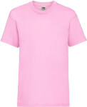 Fruit of the Loom Kids Valueweight T Detské tričko 16.1033 svetloružové light pink 128