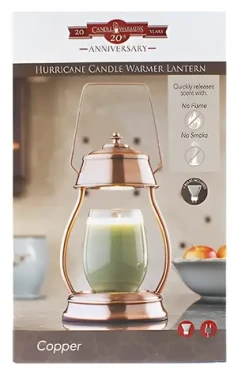 CANDLE WARMERS Nahrievací lampáš Hurricane medený (8592001268524)
