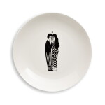 Helen b Porcelánový tanier Secret Kissers 23 cm