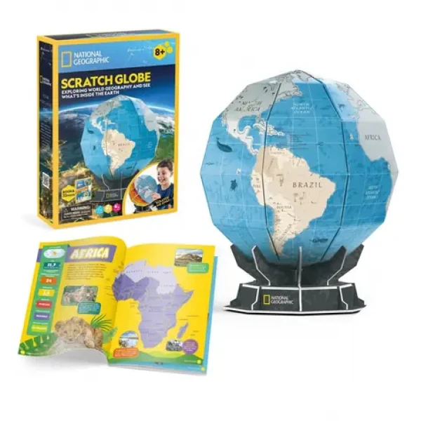 CubicFun Puzzle 3D Glóbus (stieracie)