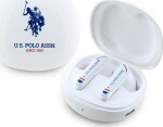 U.S. Polo Assn TWS US Polo DH Logo Headphones Docking Station White