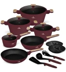 BERLINGERHAUS Leonardo Nordic Collection / Sada riadu s titánovým povrchom / 15 ks (BH-8306)