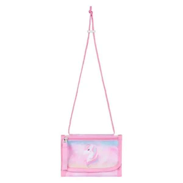 BAAGL Peňaženka na krk Rainbow Unicorn / 14 x 10 cm (A-33112)