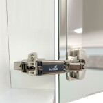 Mereo Siena, kúpeľňová galérka 64 cm, zrkadlová skrinka, biela lesk CN416GB