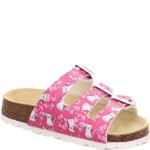 Dievčenské korkové šľapky Superfit FOOTBAD Pink/Multicolored 1-800113-5650 - 38
