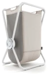 Simplehuman X-FRAME biela oceľ, béžový polyester / Kôš na bielizeň / skladacia / jednoduchý