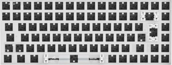Sharkoon Sharkoon SKILLER SGK50 S3 Barebone Gaming Keyboard (White)