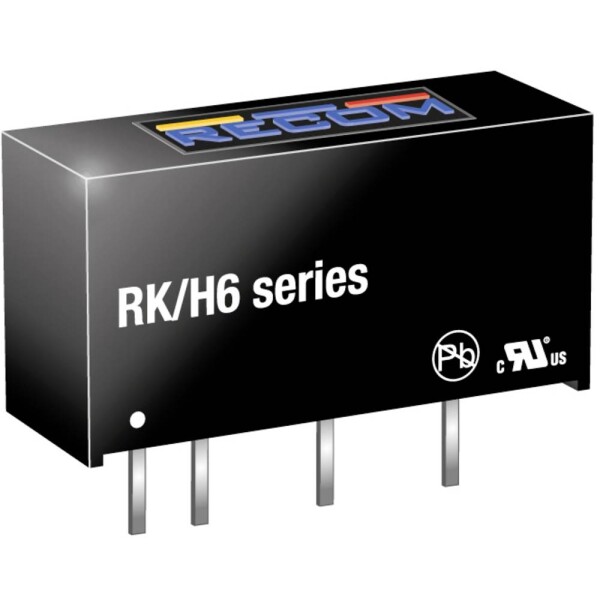 RECOM RK-2415S/H6 DC / DC menič napätia, DPS 15 66 mA 1 W Počet výstupov: 1 x; RK-2415S/H6