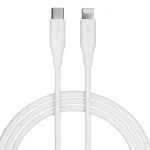 Allity AUC-02 Dátový kábel USB-C/Lightning 2m 27W biela (DATUSBC27WALL2WH)