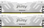 Kingston Fury Renegade White 64GB (2x32GB) DDR5 6000MHz / CL32 / DIMM / On-Die ECC / XMP / 1.35V (KF560C32RWK2-64)