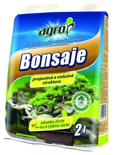 AGRO Substrát pre bonsaje 2 l