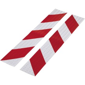 TOOLCRAFT RTS60/400-RD 1564046 Warning stripe RTS červená, strieborná (d x š) 40 cm x 60 mm 1 sada; 1564046