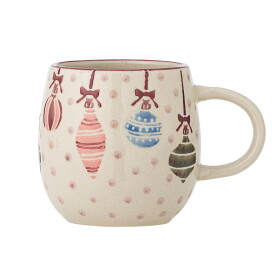 Bloomingville Kameninový hrnček Ornamentia 300 ml