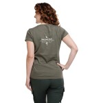 Bushman Dámske tričko ZOO gorila W, tmavozelené XL