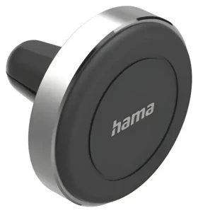HAMA Magnet čierna / Držiak mobilu do auta / do ventilácie / 360° / hliník