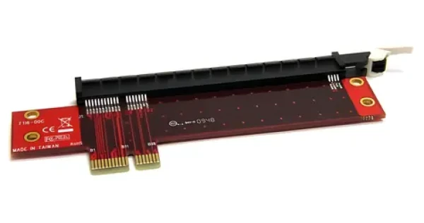 StarTech Adaptér predĺženie PCIe slotu červená / Príslušenstvo / PCIe (PEX1TO162)