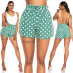 Sexy Polka Dot Summer Shorts with Pockets