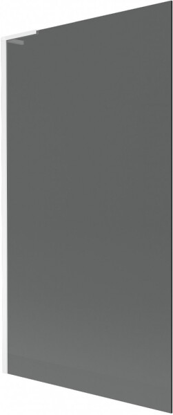 MEXEN/S - Next L vaňová zástena FIX 100 x 150, grafit, biela 895-100-000-03-40-20